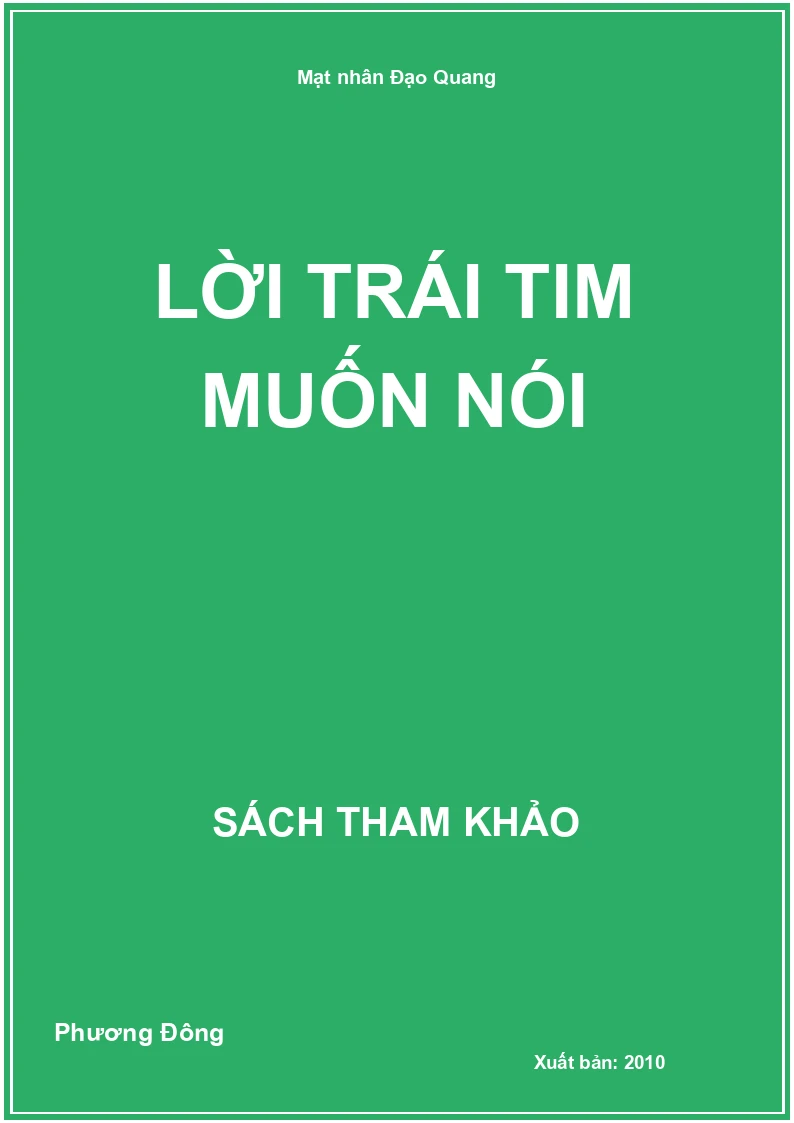 Lời trái tim muốn nói