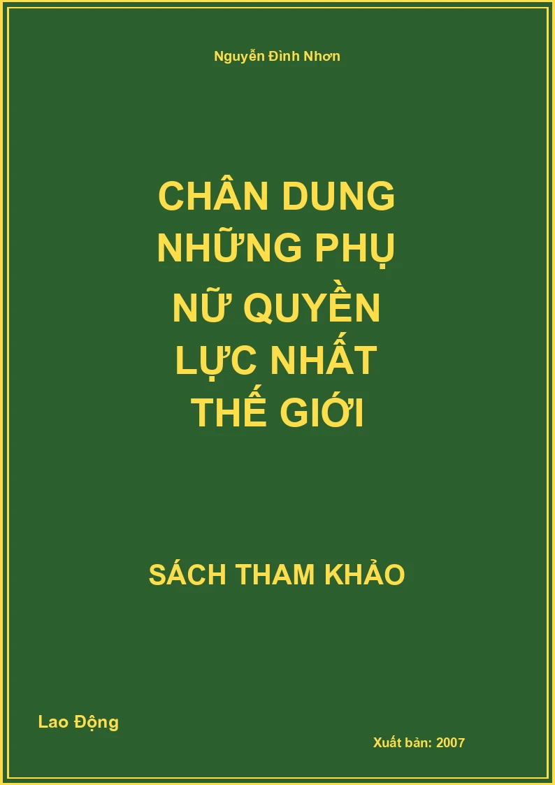 Chân dung những phụ nữ quyền lực nhất thế giới