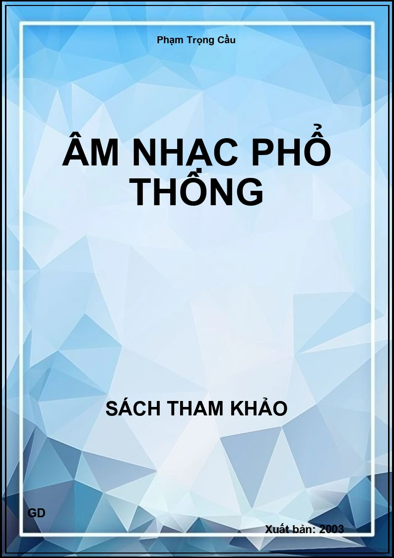 Âm Nhạc Phổ Thông