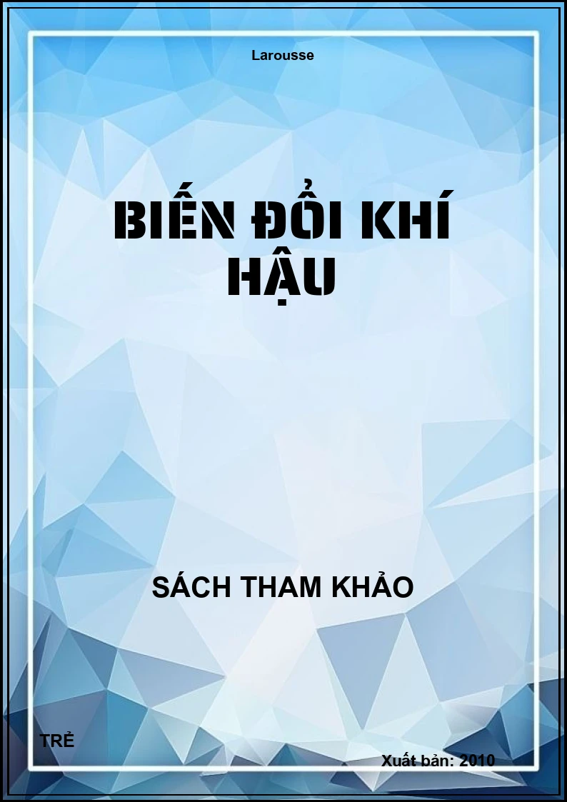 Biến Đổi Khí Hậu