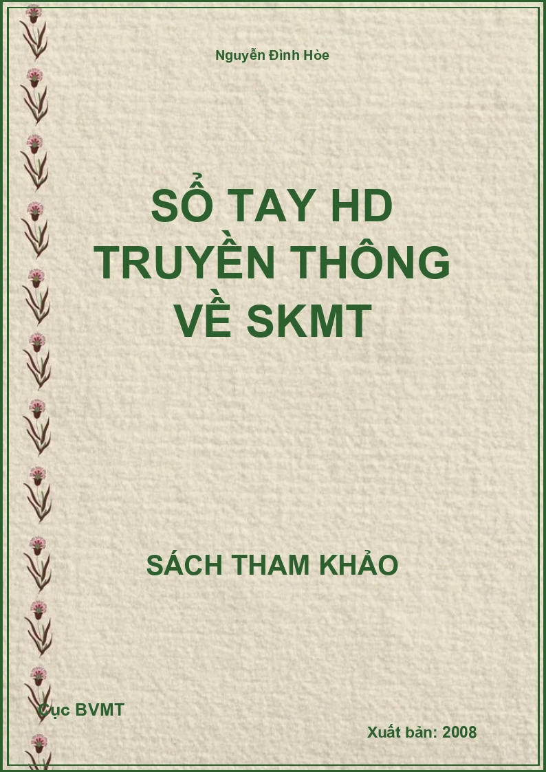 Sổ Tay HD Truyền Thông Về SKMT