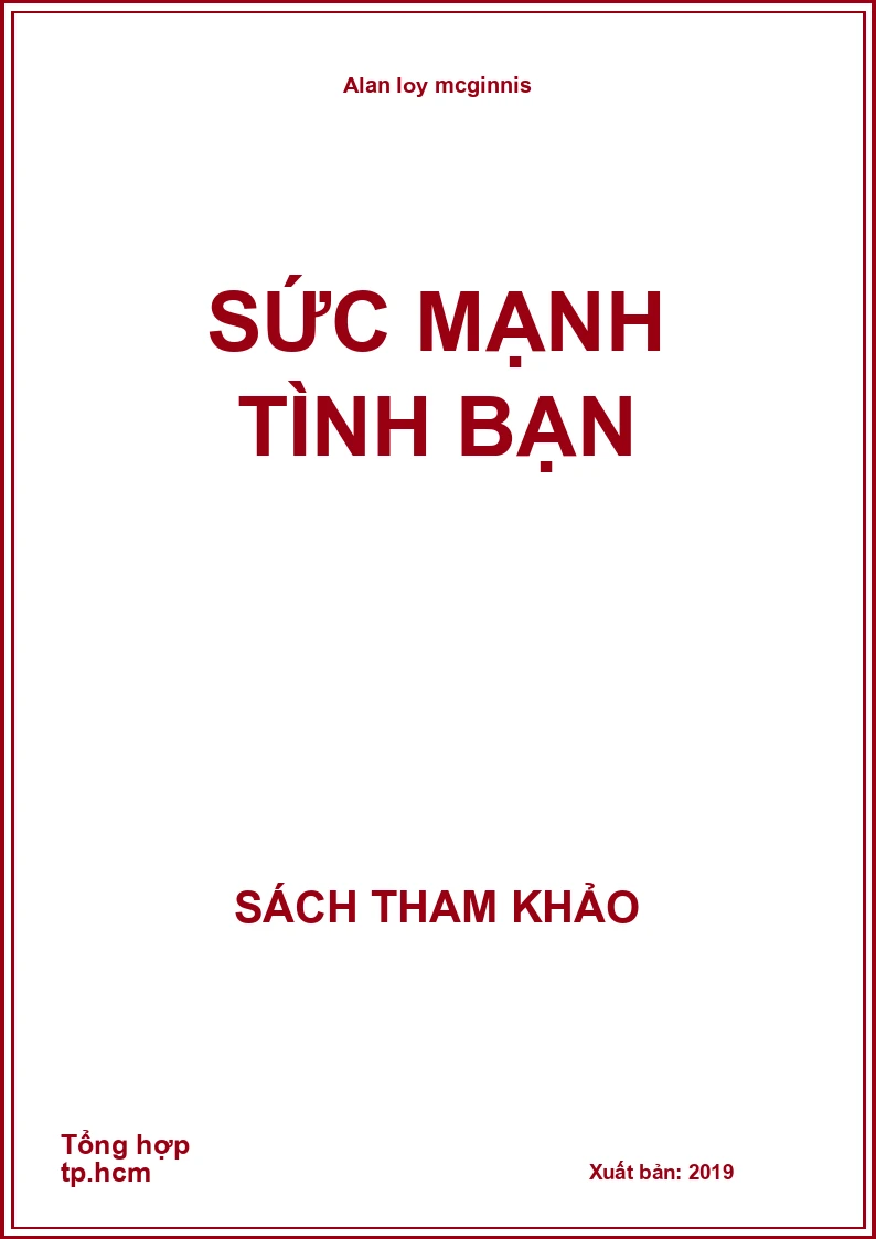 Sức mạnh tình bạn