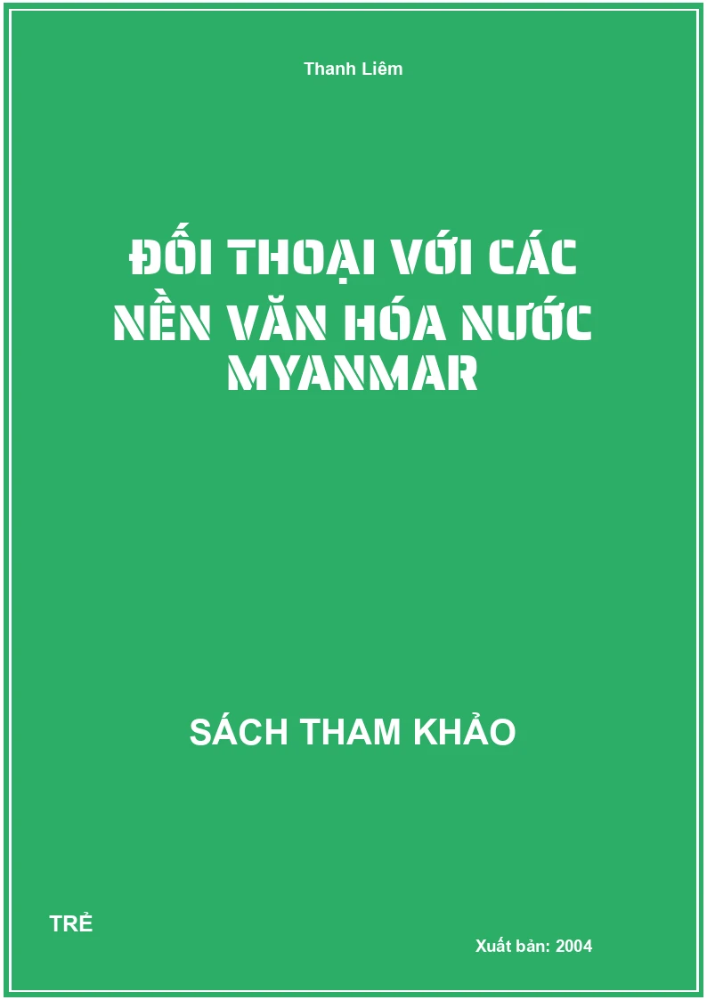 Đối Thoại Với Các Nền Văn Hóa Nước Myanmar