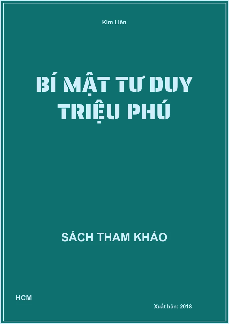 Bí mật tư duy triệu phú