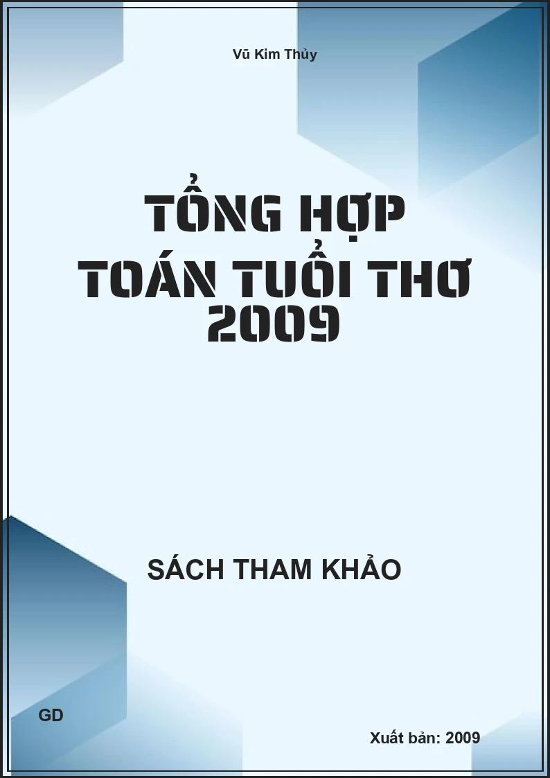 Tổng Hợp Toán Tuổi Thơ 2009