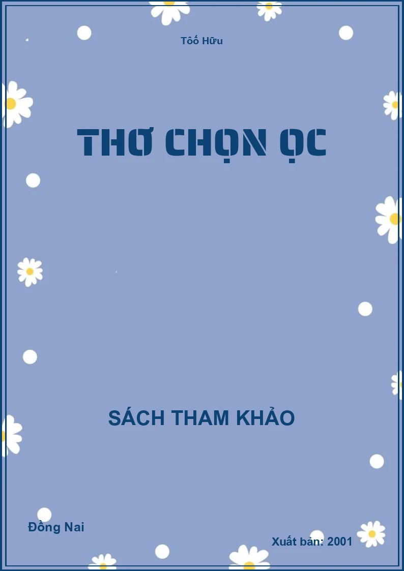 Thơ Chọn Ọc
