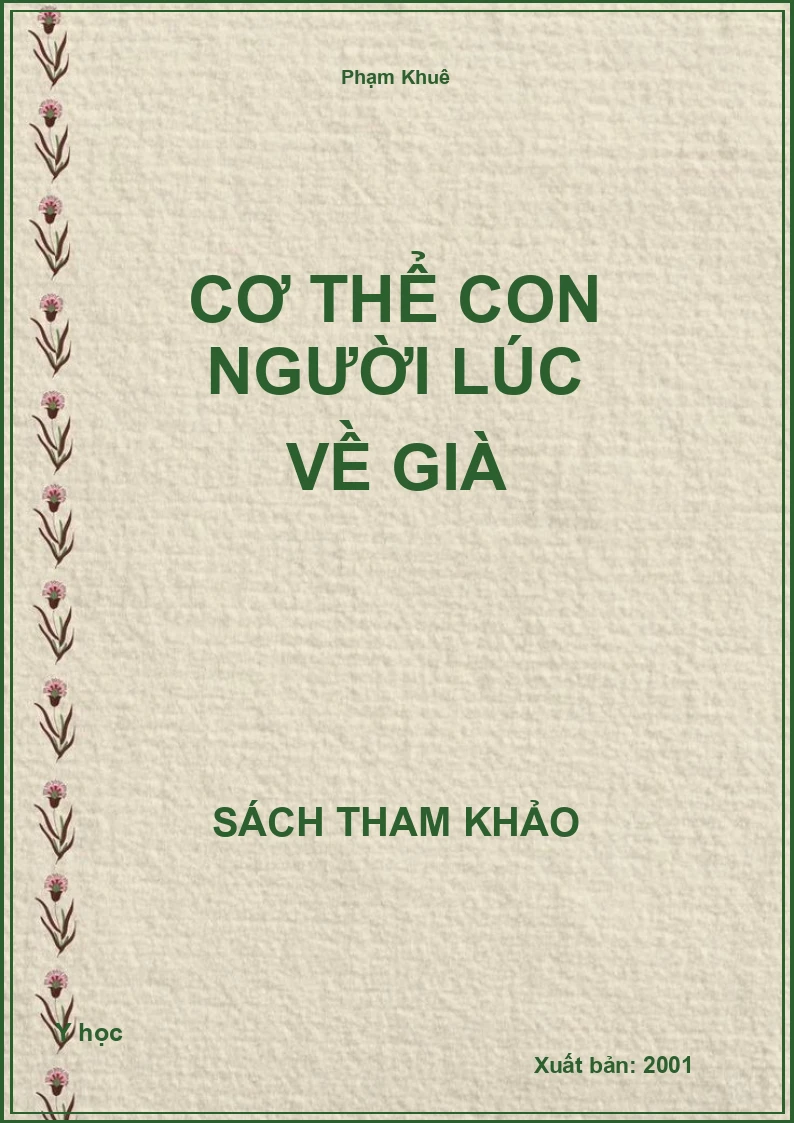 Cơ Thể Con Người Lúc Về Già