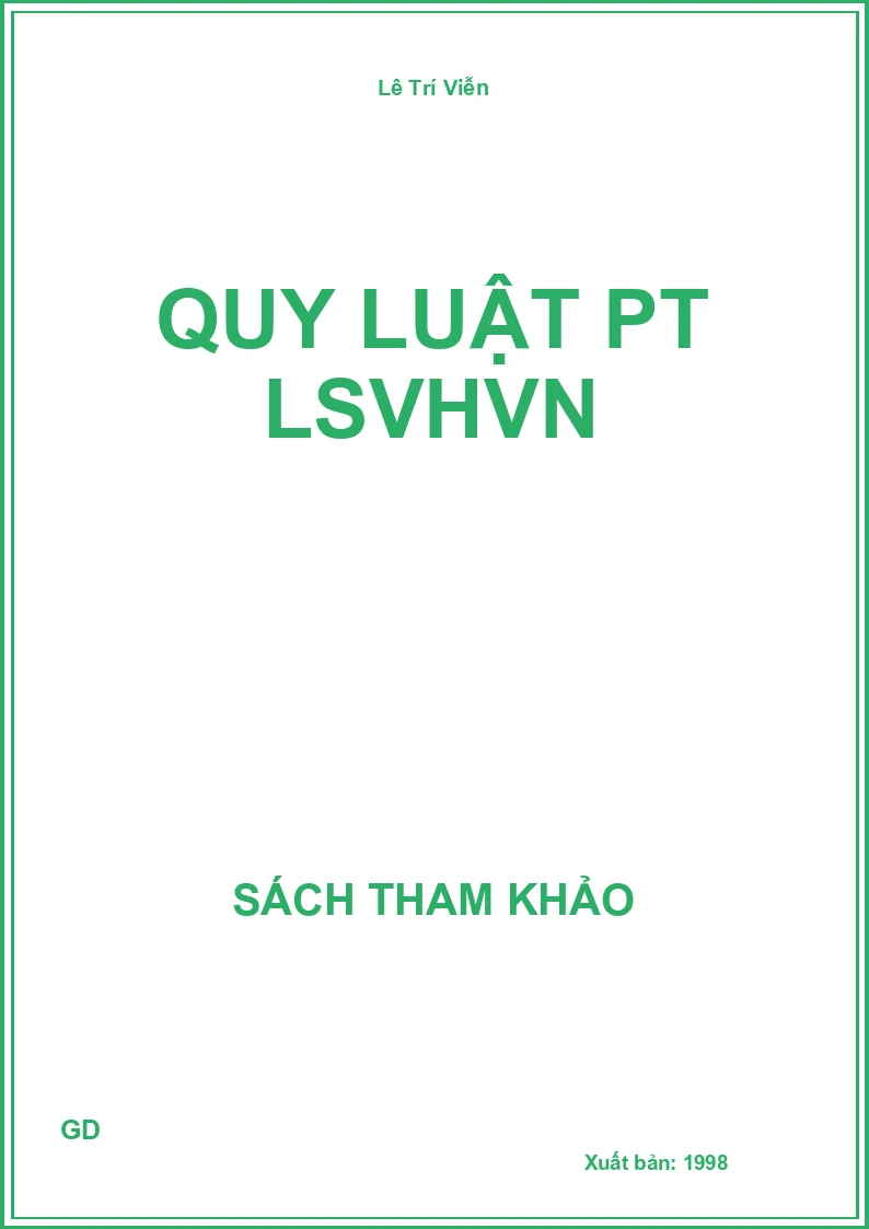 Quy Luật PT LSVHVN