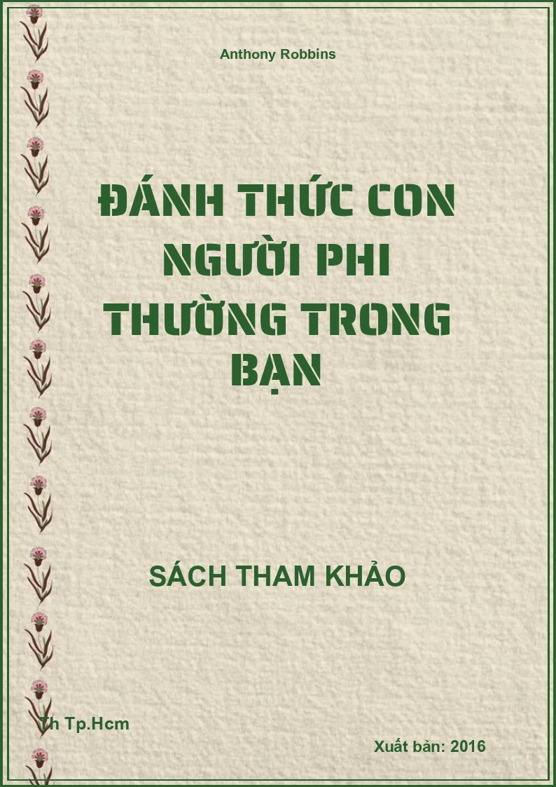 Đánh Thức Con Người Phi Thường Trong Bạn