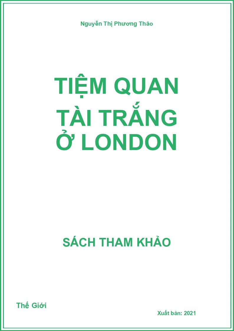 Tiệm quan tài trắng ở London