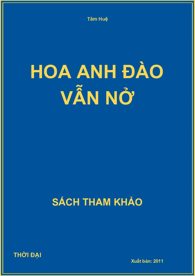 Hoa Anh Đào Vẫn Nở