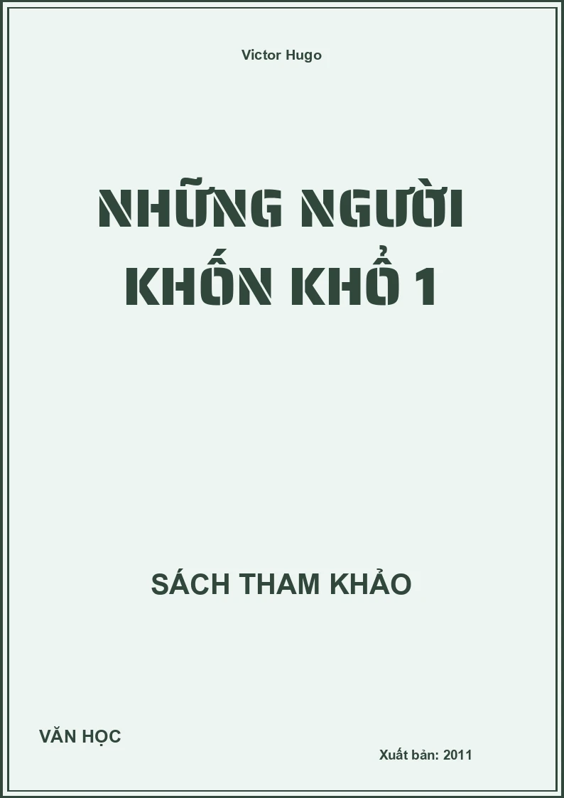 Những Người Khốn Khổ 1