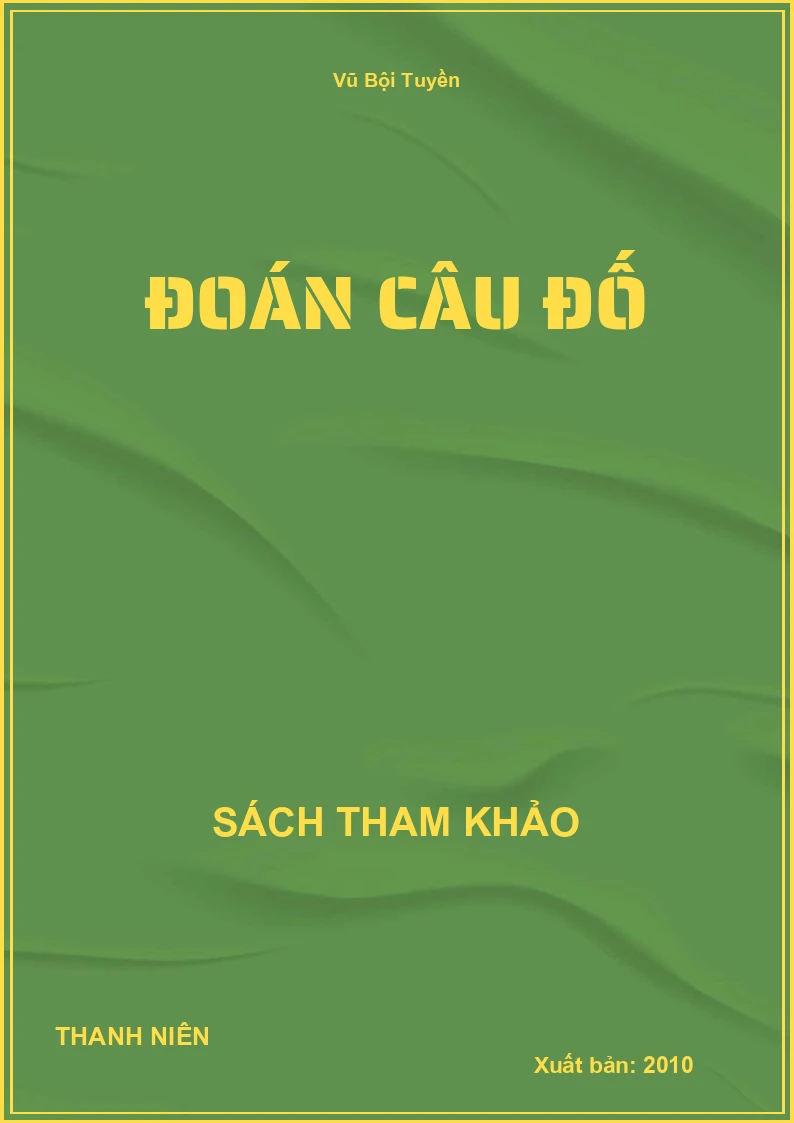 Đoán Câu Đố