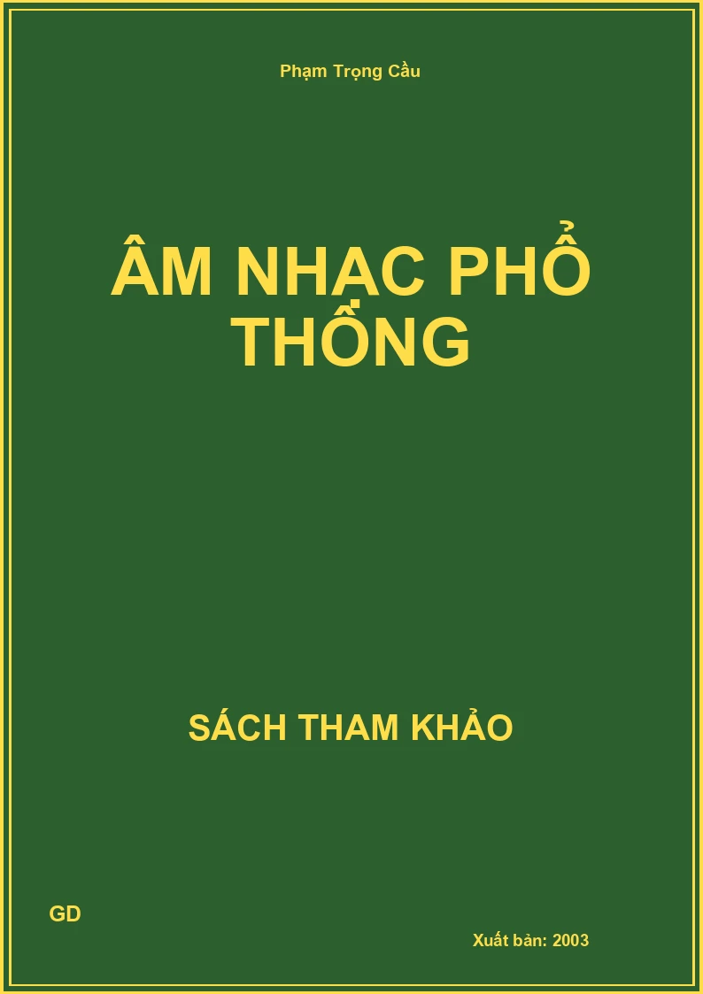 Âm Nhạc Phổ Thông