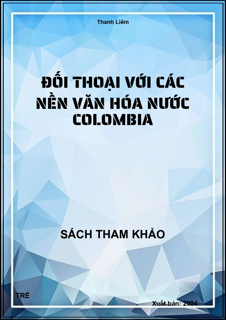 Đối Thoại Với Các Nền Văn Hóa Nước Colombia