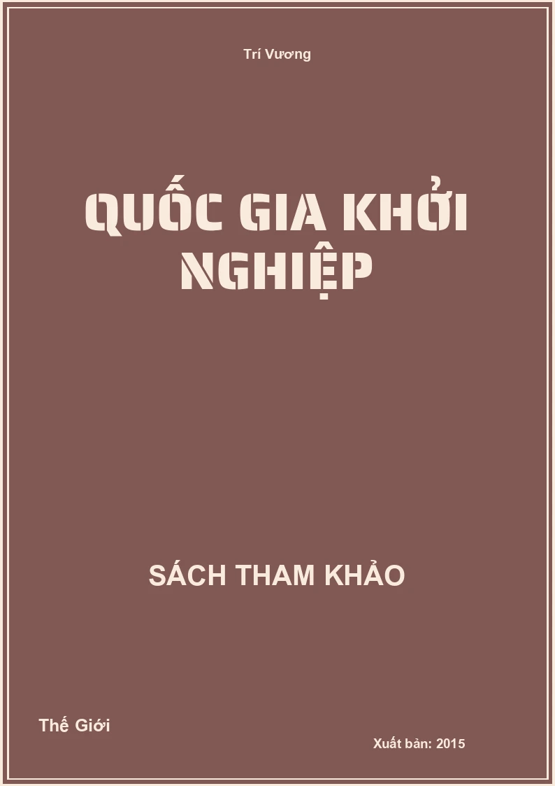 Quốc gia khởi nghiệp