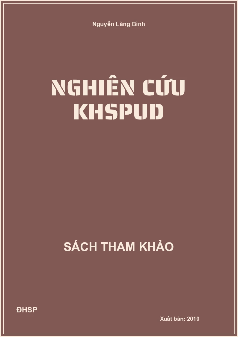 Nghiên Cứu Khspud
