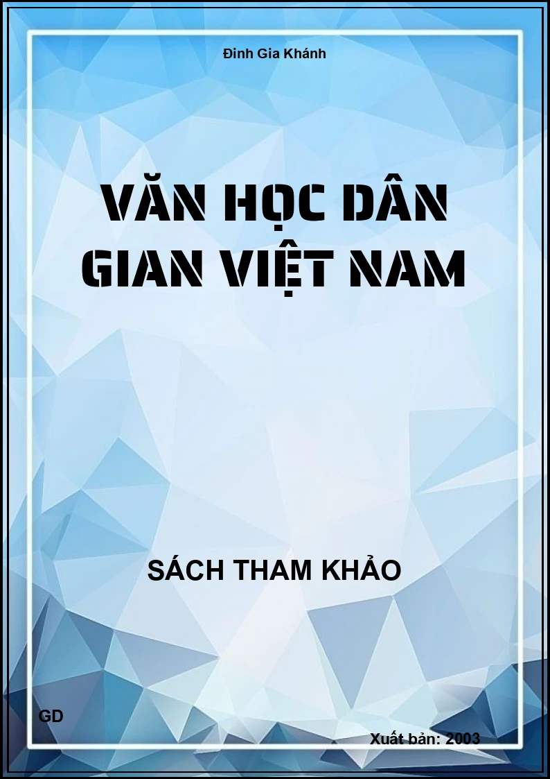 Văn Học Dân Gian Việt Nam