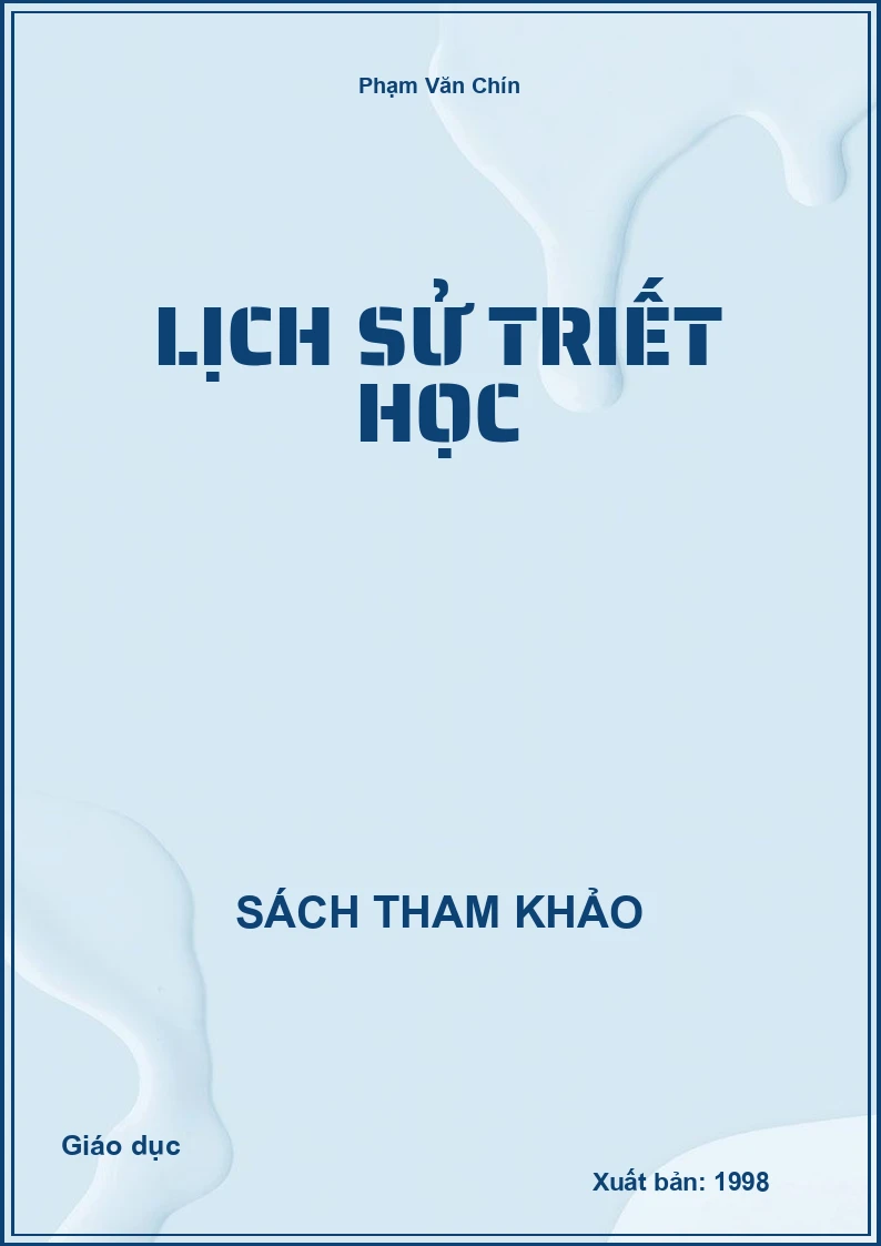 Lịch Sử Triết Học