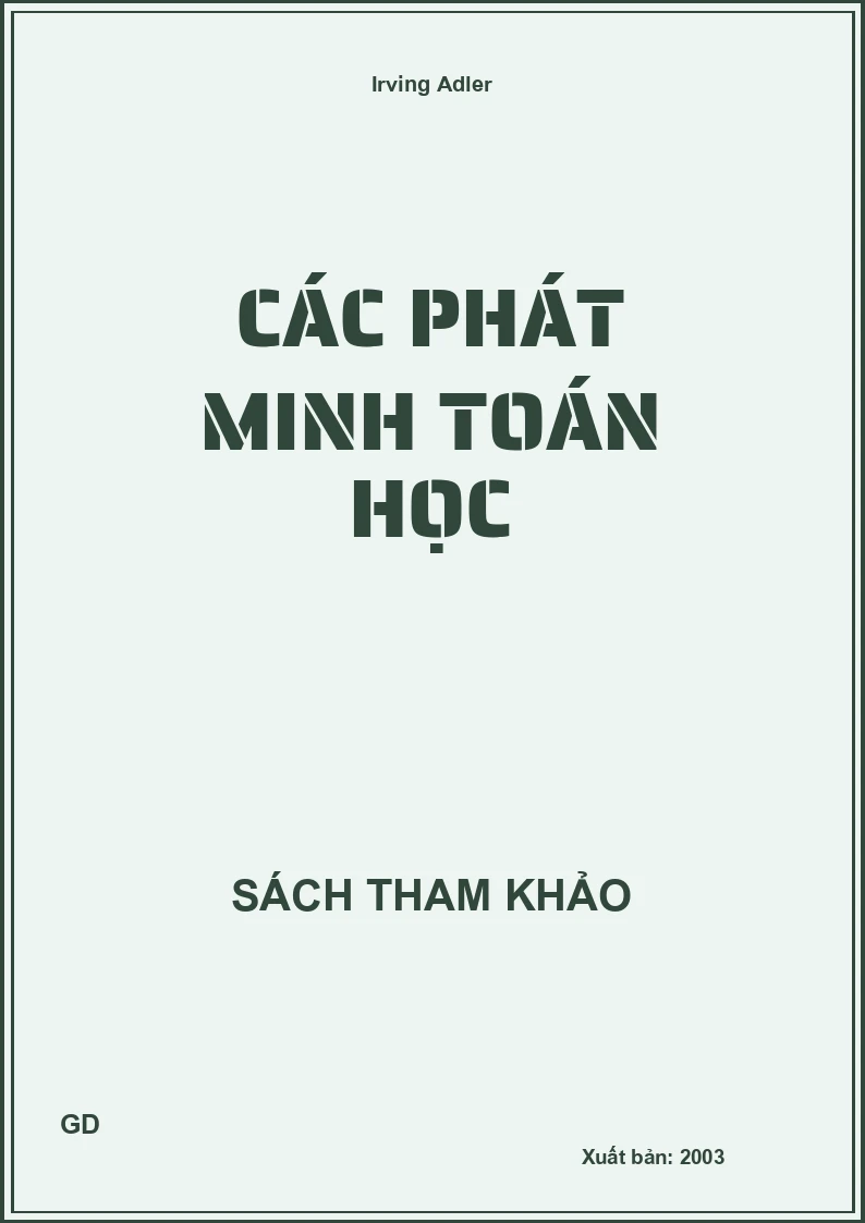 Các Phát Minh Toán Học