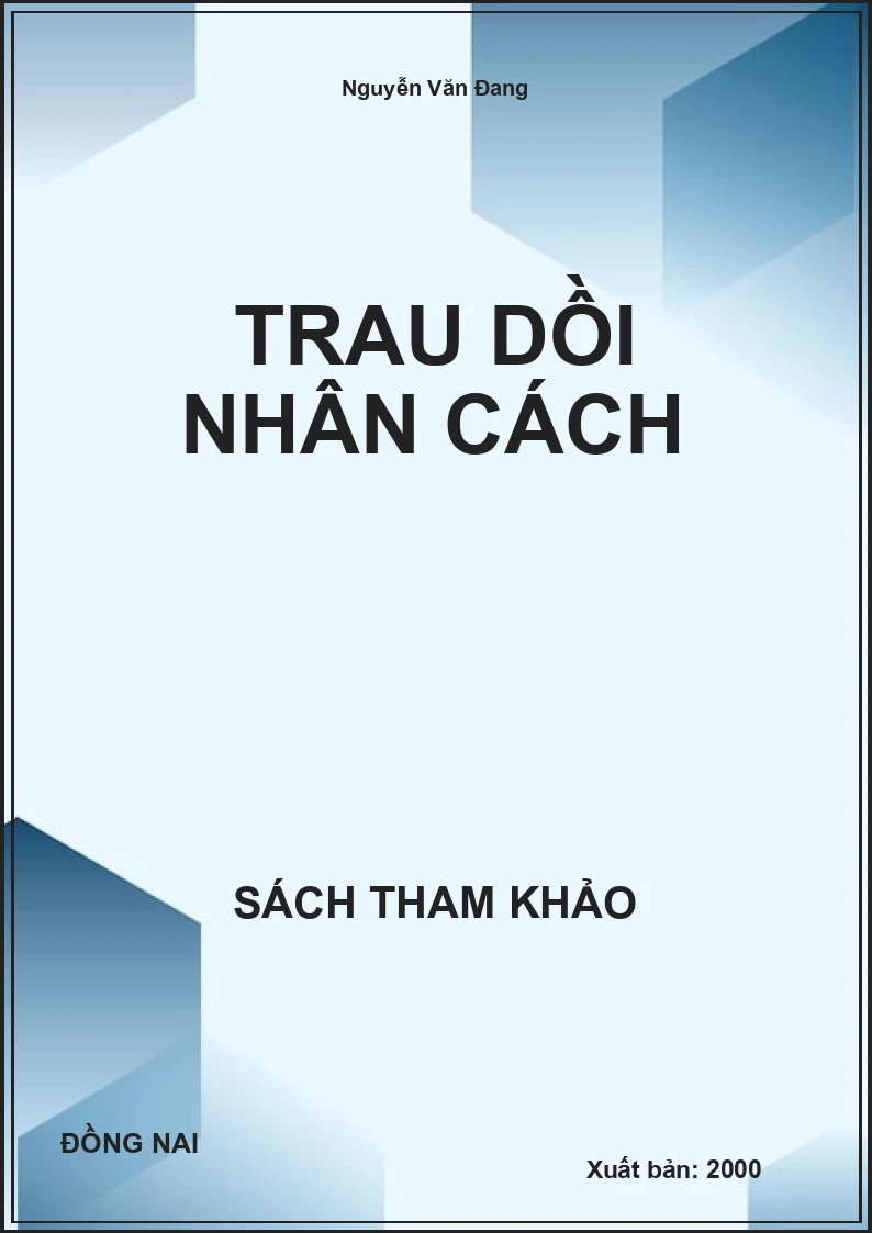 Trau dồi Nhân Cách