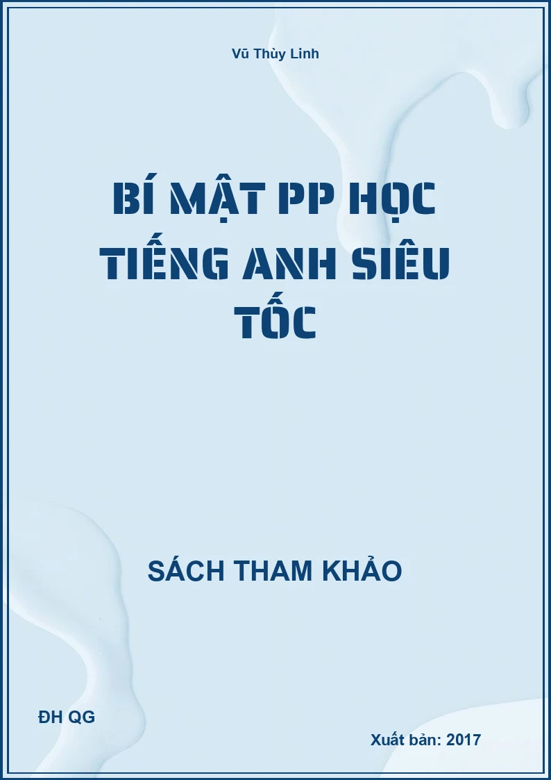 Bí Mật Pp Học Tiếng Anh siêu tốc