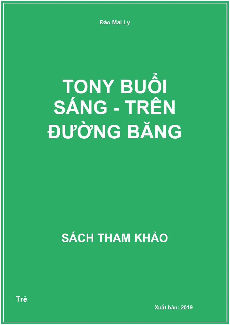 Tony Buổi Sáng - Trên Đường Băng