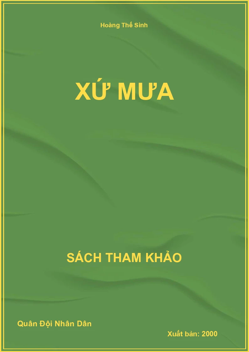 Xứ mưa