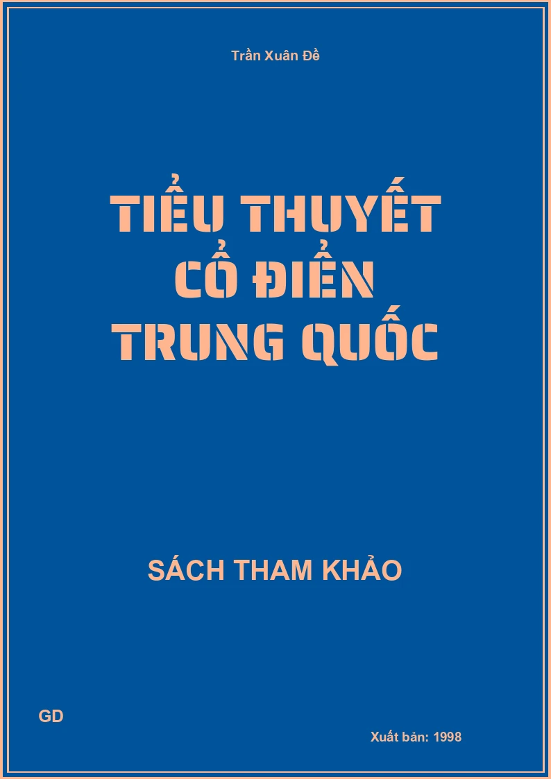 Tiểu Thuyết Cổ Điển Trung Quốc