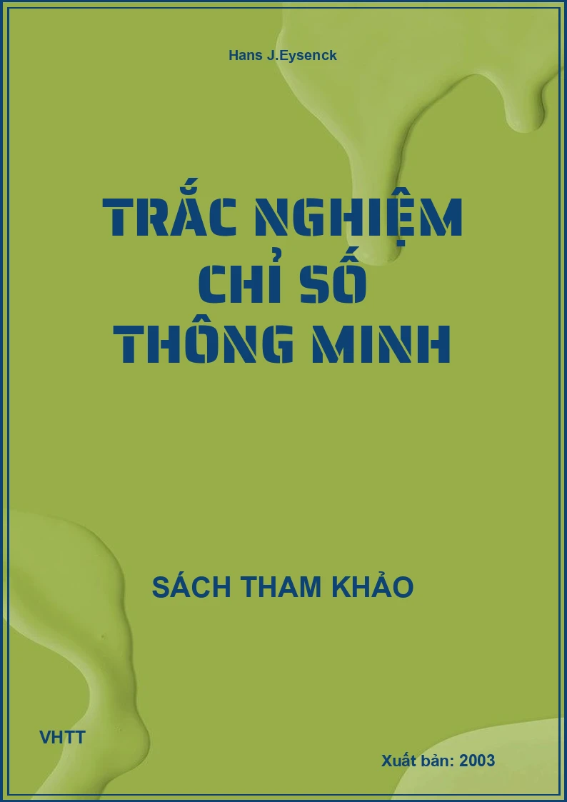 Trắc Nghiệm Chỉ Số Thông Minh