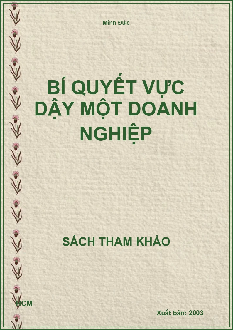 Bí quyết vực dậy một doanh nghiệp