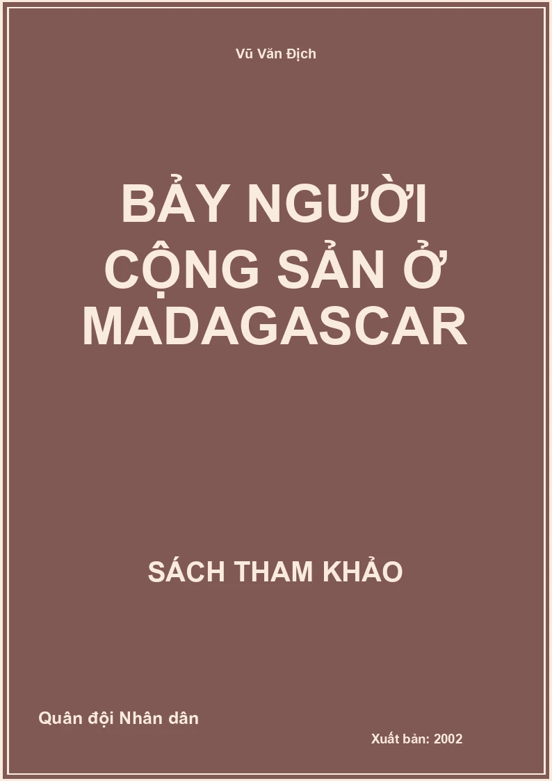 Bảy người cộng sản ở Madagascar