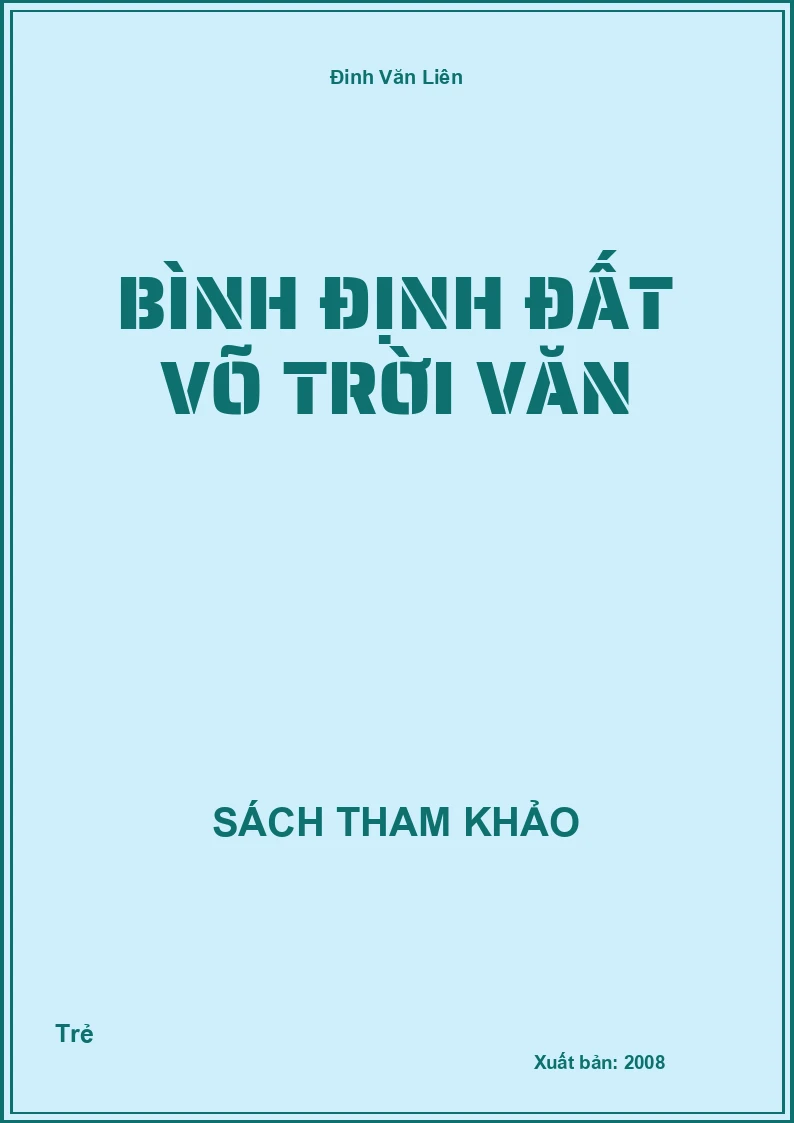 Bình Định đất võ trời văn