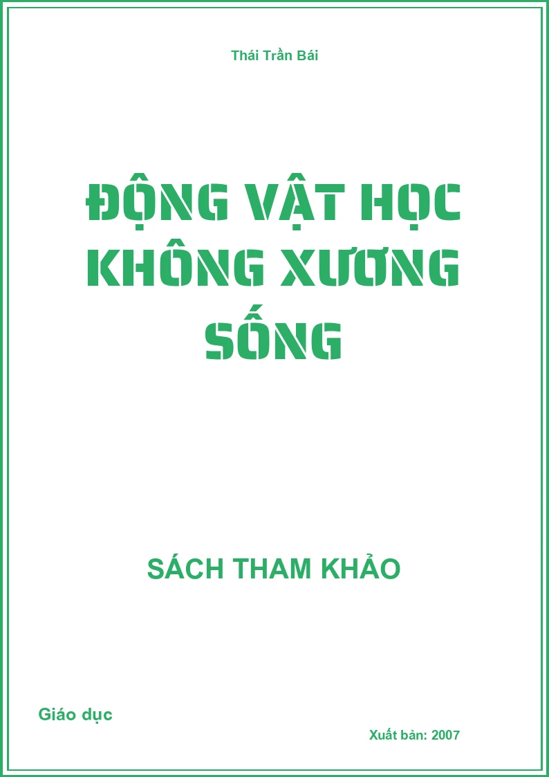 Động vật học không xương sống