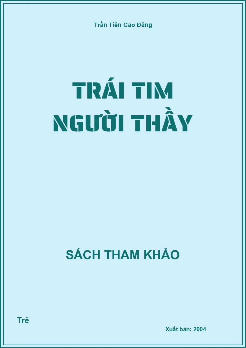 Trái tim người thầy