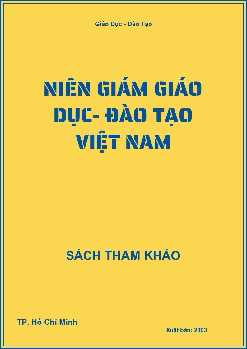Niên Giám Giáo Dục- Đào Tạo Việt Nam