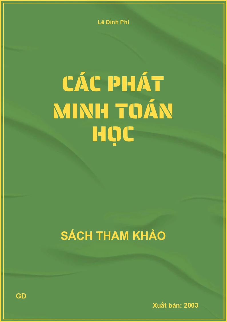 Các Phát Minh Toán Học