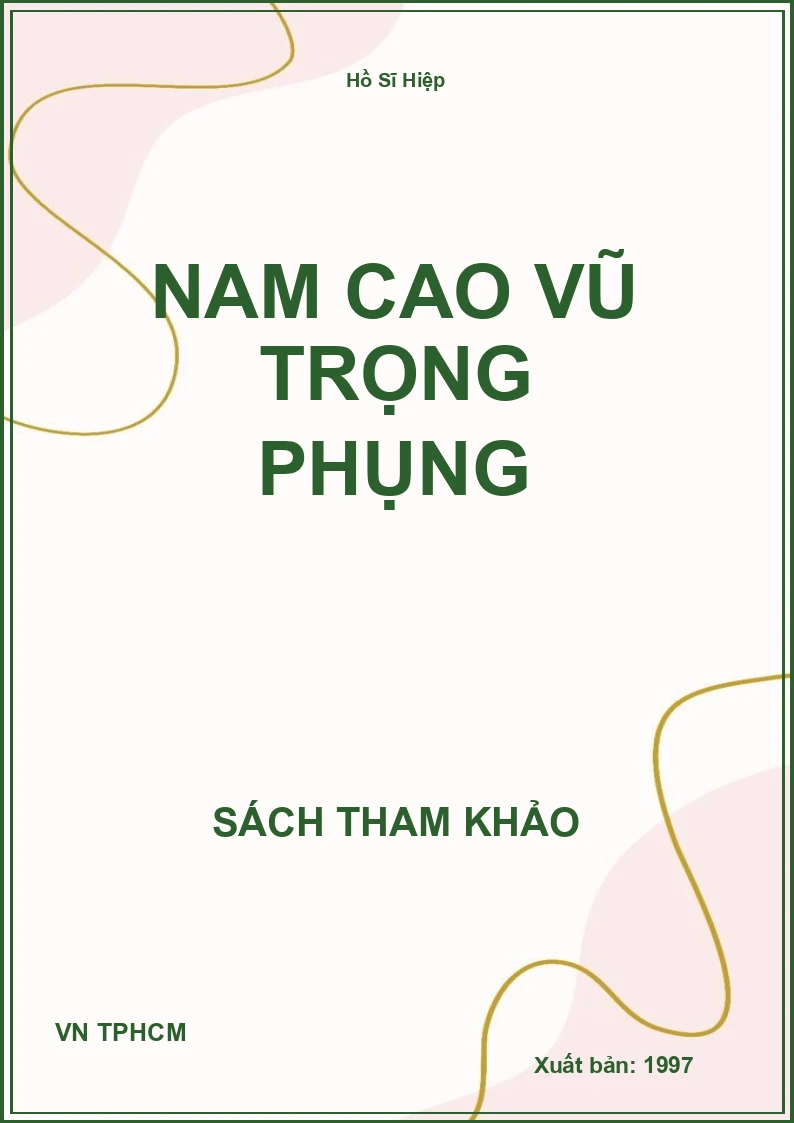 Nam Cao Vũ Trọng Phụng