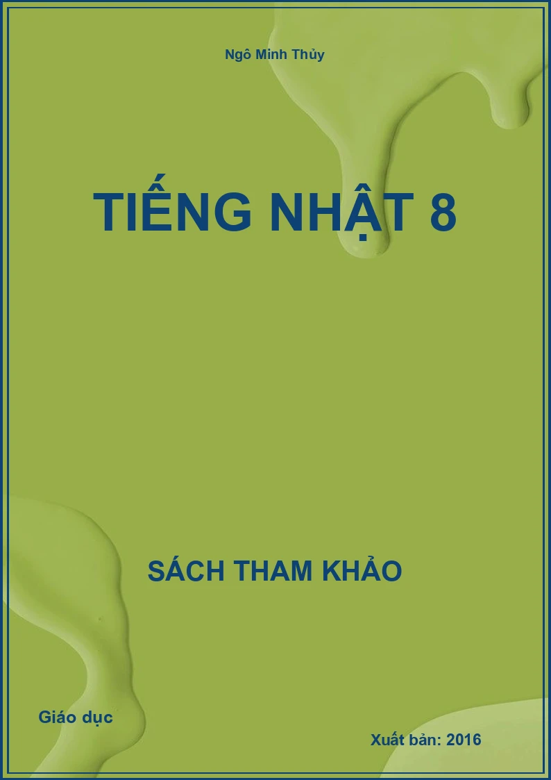 Tiếng Nhật 8