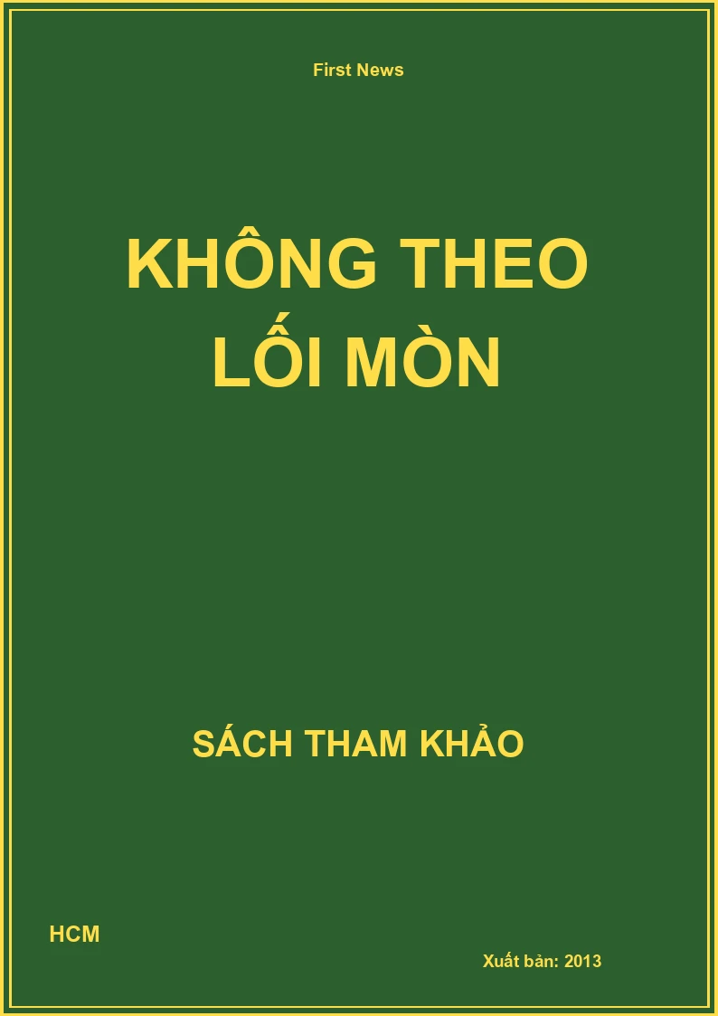 Không theo lối mòn