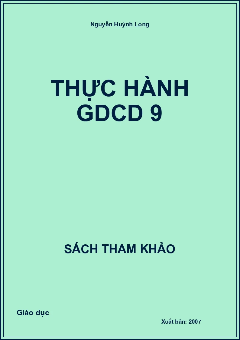 Thực Hành Gdcd 9