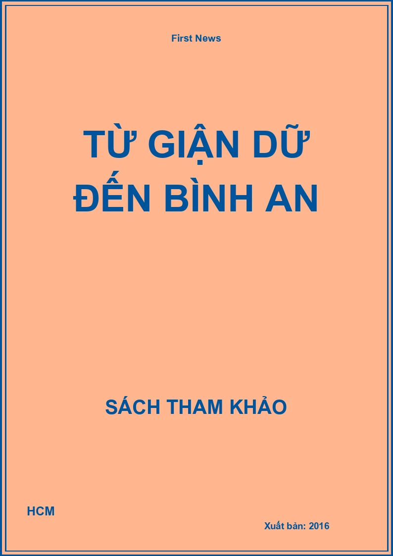 Từ giận dữ đến bình an