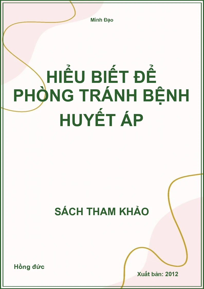 Hiểu biết để phòng tránh bệnh huyết áp