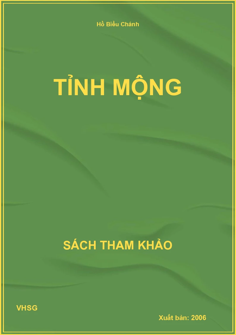 Tỉnh Mộng