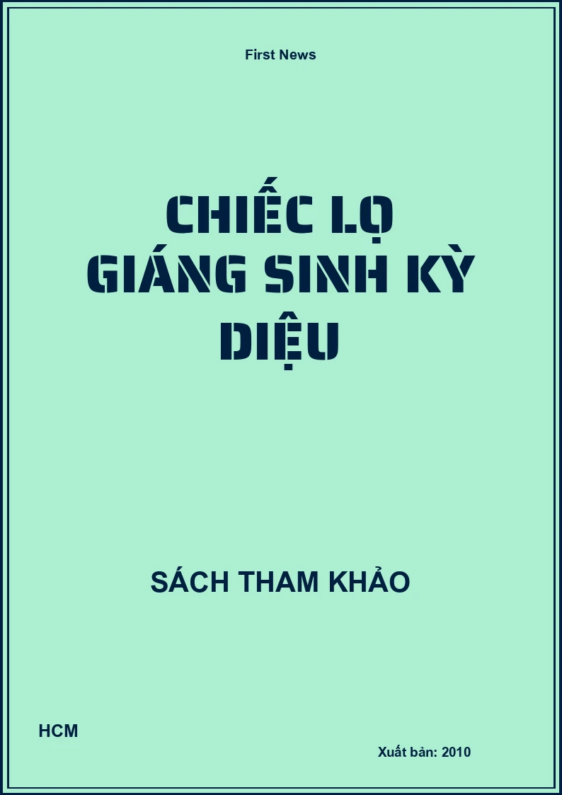 Chiếc lọ giáng sinh kỳ diệu