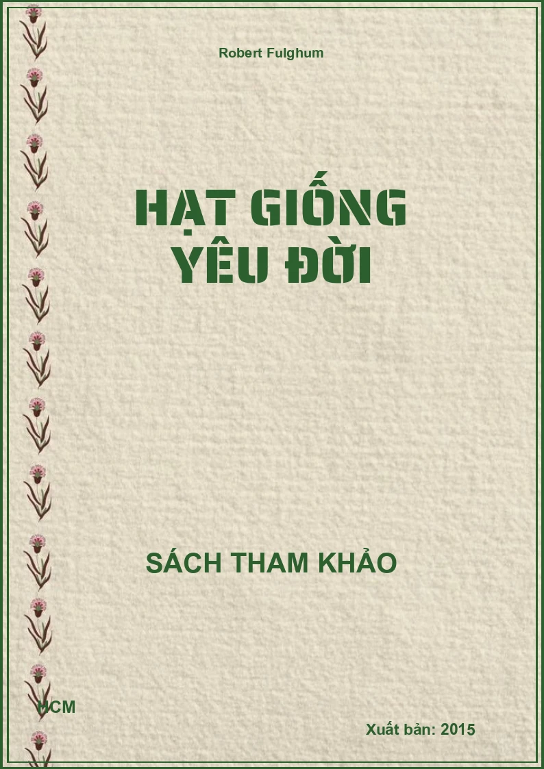 Hạt giống yêu đời