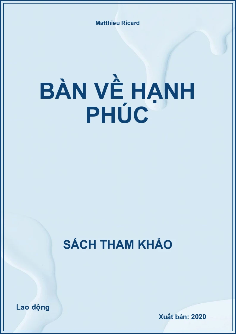 Bàn về hạnh phúc