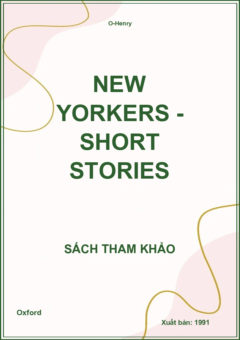 New Yorkers - Short Stories