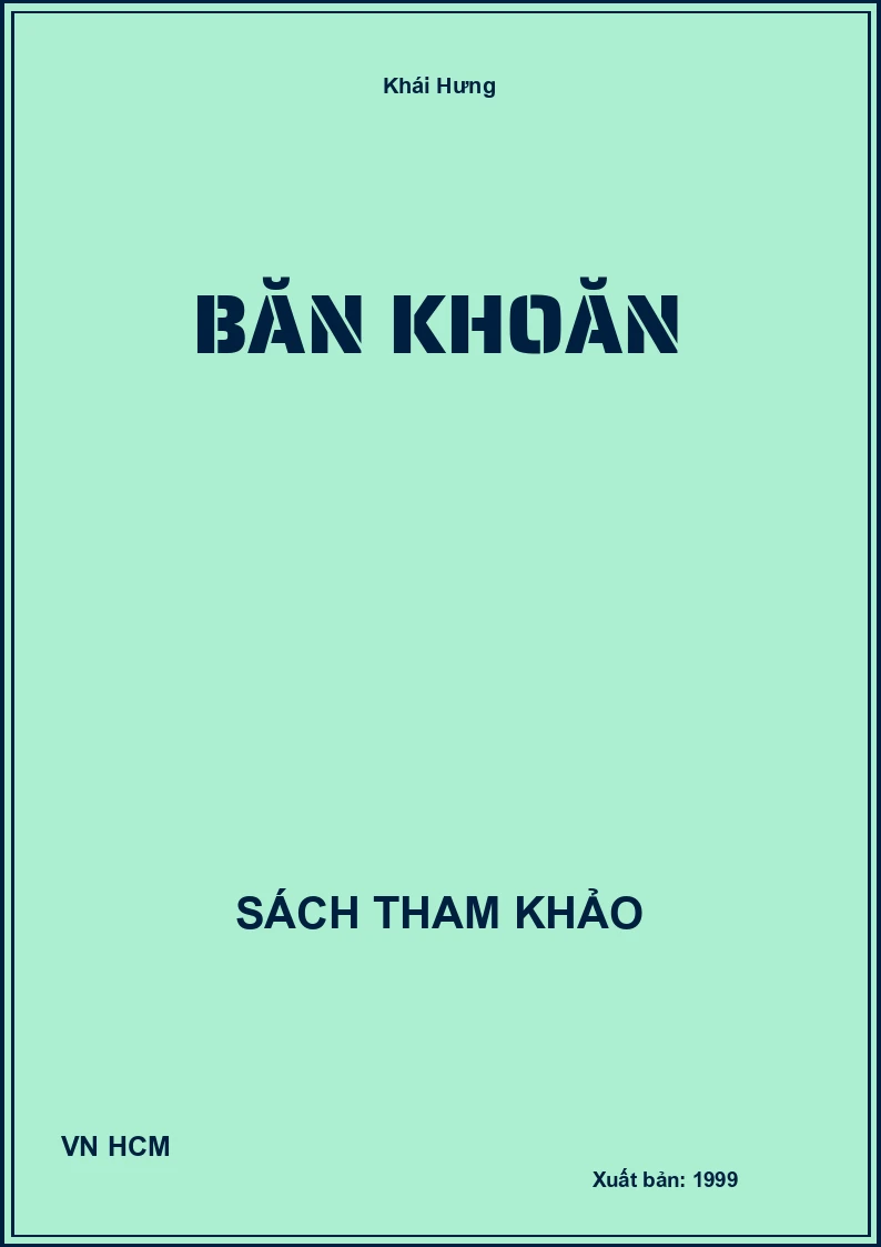 Băn Khoăn