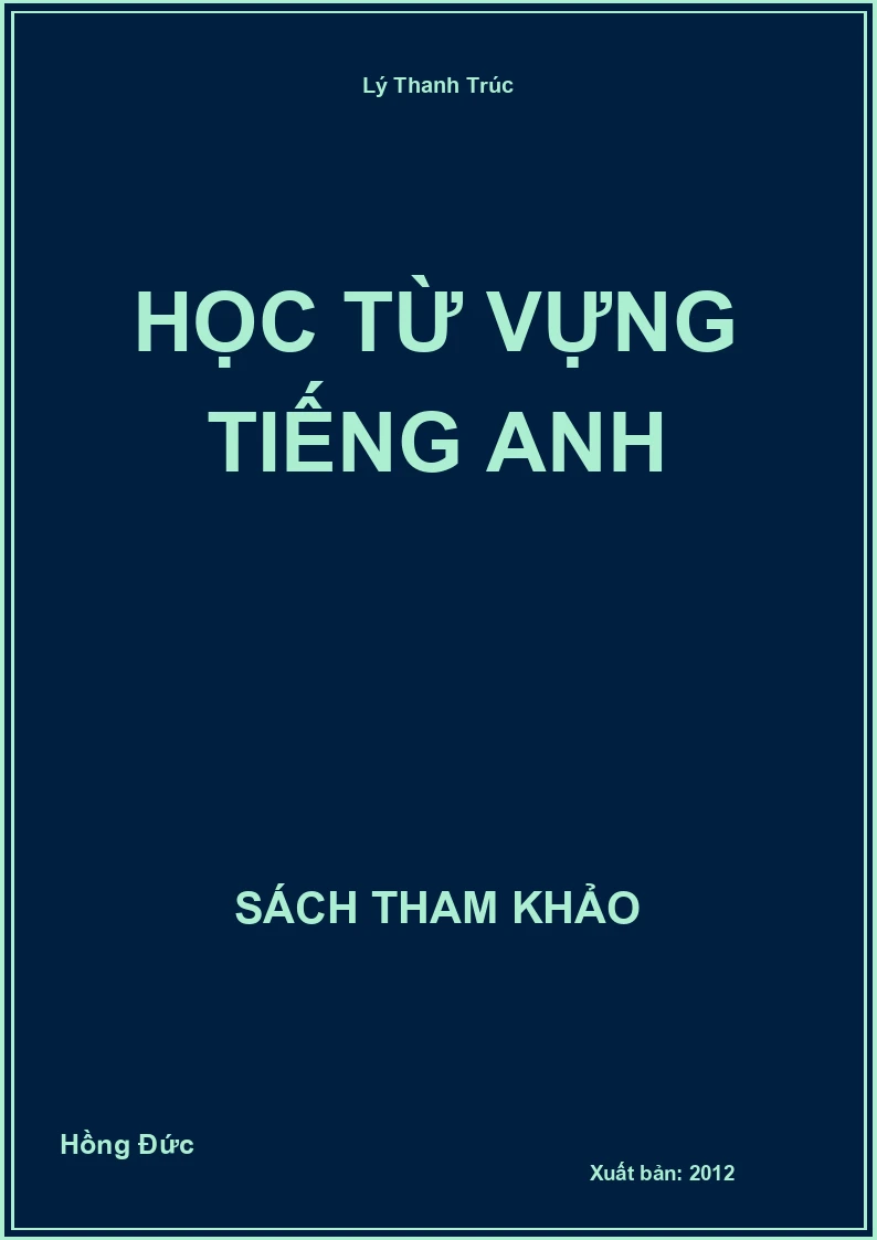 Học từ vựng tiếng anh